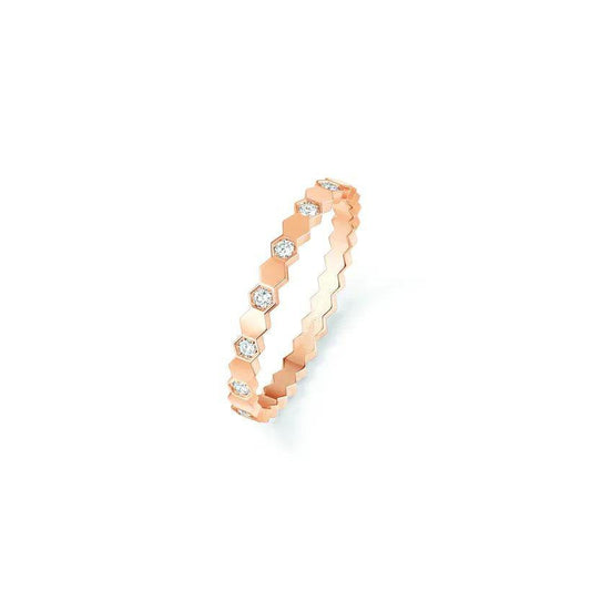 [Royal Jewellery]BEE LOVE RING PINK GOLD DIAMOND
