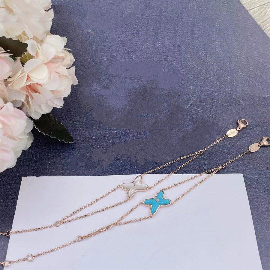 [Royal Jewellery]JEUX BRACELET TURQUOISE PINK GOLD 1 DIAMOND