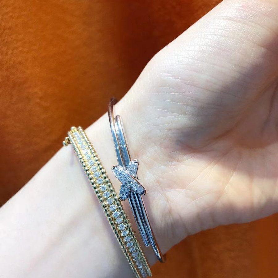 [Royal Jewellery]JEUX DE BRACELET SILVER DIAMONDS