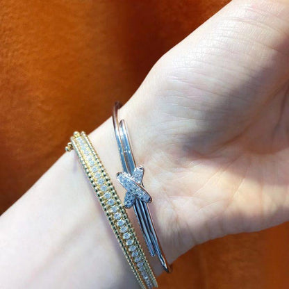 [Royal Jewellery]JEUX DE BRACELET SILVER DIAMONDS