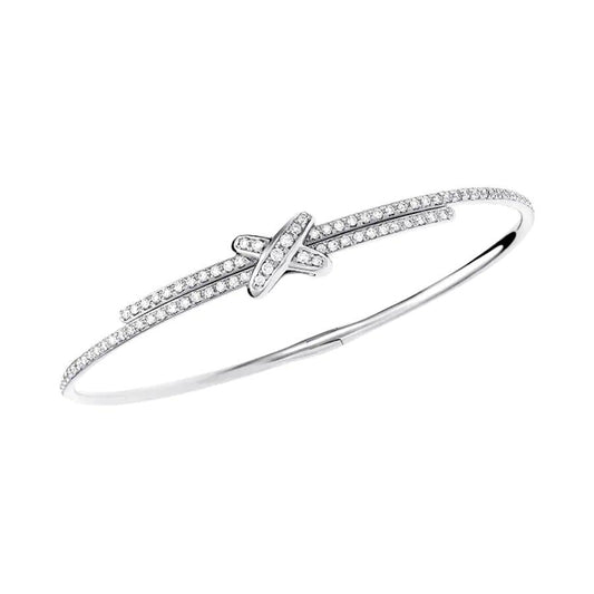 [Royal Jewellery]JEUX DE BRACELET DIAMONDS SILVER