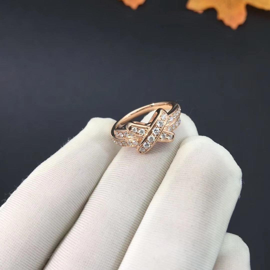 [Royal Jewellery]JEUX DE RING PINK GOLD DIAMOND