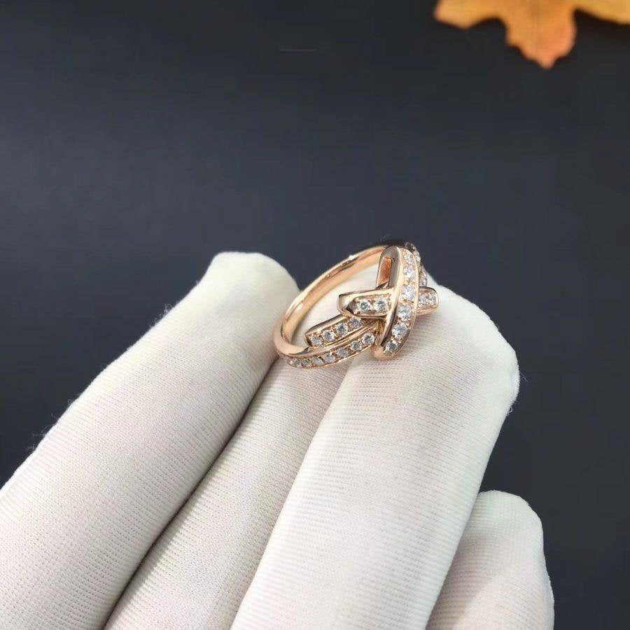[Royal Jewellery]JEUX DE RING PINK GOLD DIAMOND