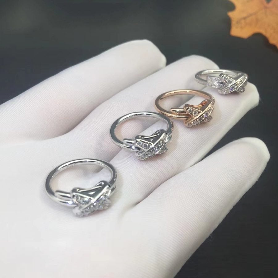 [Royal Jewellery]JEUX DE SILVER DIAMOND RING