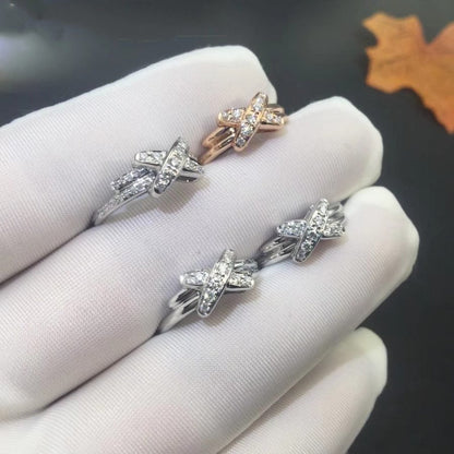 [Royal Jewellery]JEUX DE SILVER DIAMOND RING
