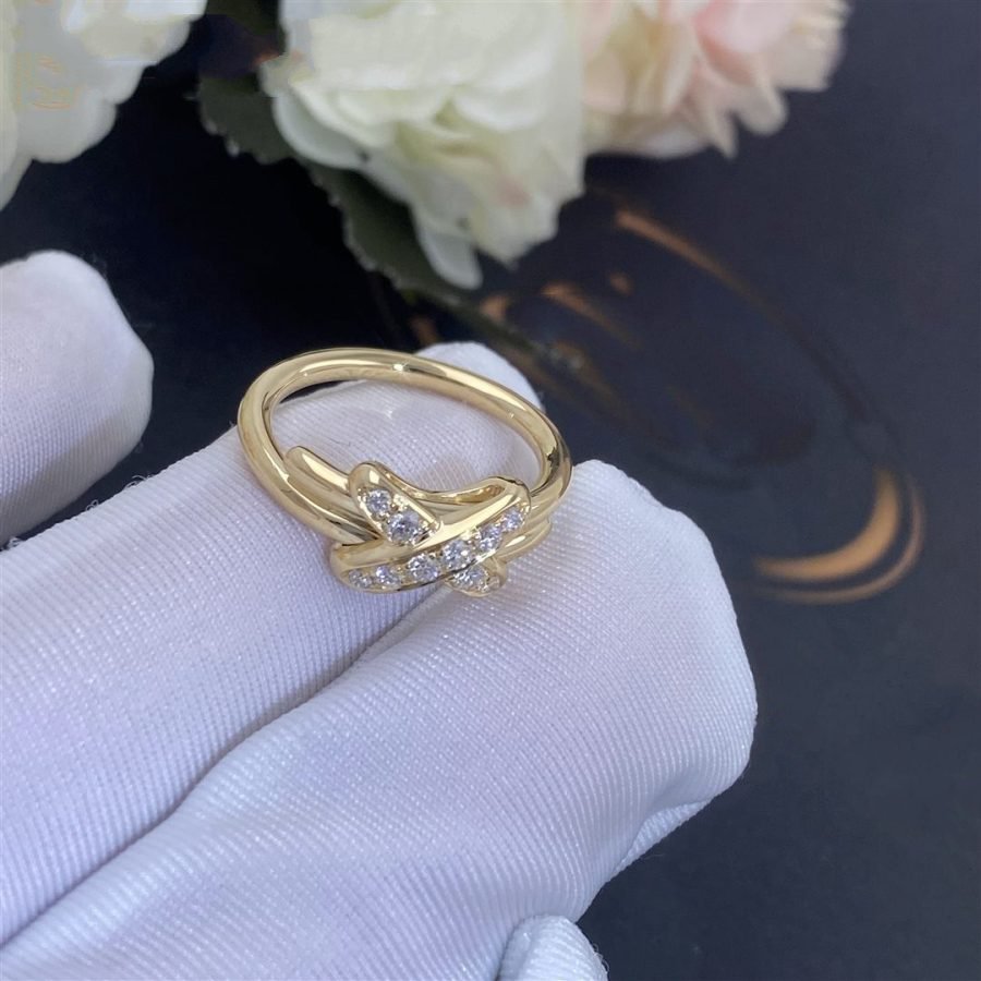 [Royal Jewellery]JEUX DE GOLD DIAMOND RING