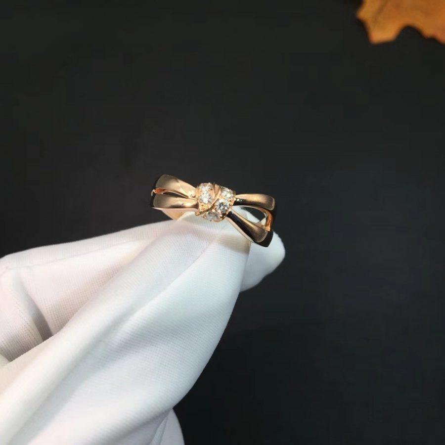 [Royal Jewellery]LIENS RING PINK GOLD DIAMOND