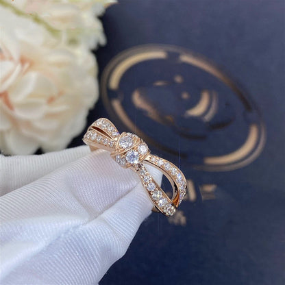 [Royal Jewellery]LIENS PINK GOLD DIAMOND RING