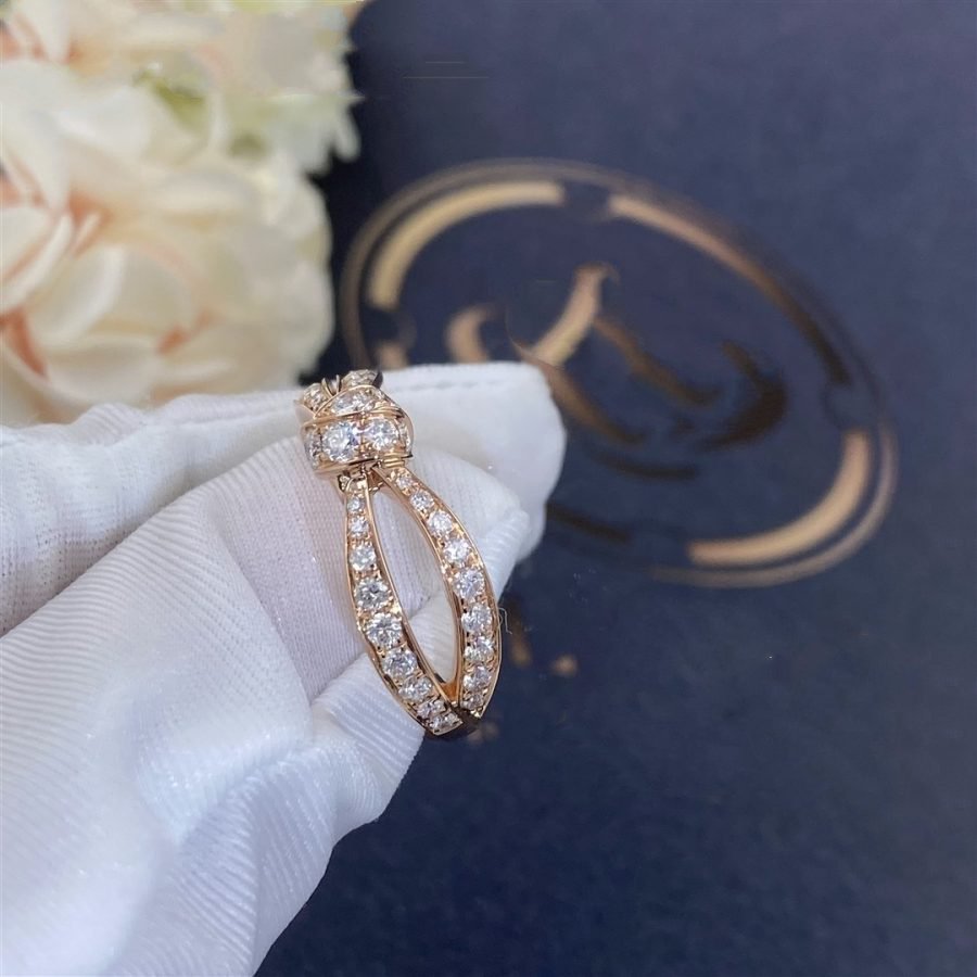 [Royal Jewellery]LIENS PINK GOLD DIAMOND RING