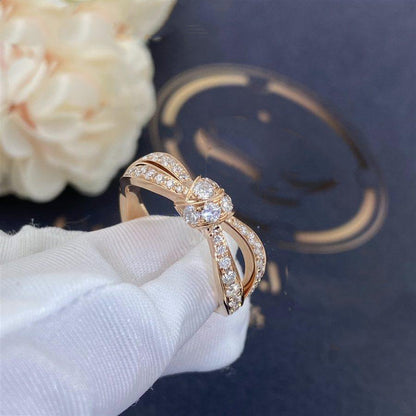 [Royal Jewellery]LIENS PINK GOLD DIAMOND RING