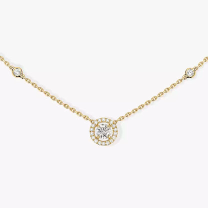 [Royal Jewellery]Diamond Necklace 0,20ct Brilliant Shape Joy