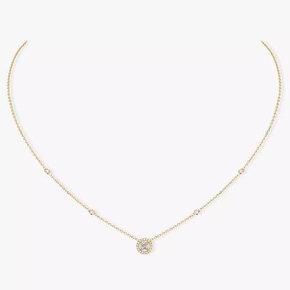 [Royal Jewellery]Diamond Necklace 0,20ct Brilliant Shape Joy