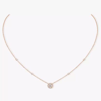 [Royal Jewellery]Diamond Necklace 0,20ct Brilliant Shape Joy