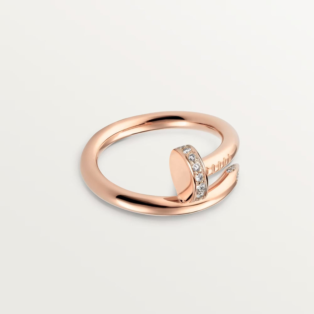 [Royal] JUSTE RING 2.6MM HALF DIAMOND