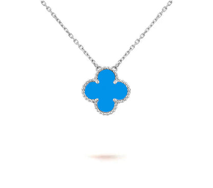[Royal]CLOVER 15MM NECKLACE SILVER COLLECTION