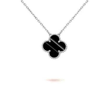 [Royal]CLOVER 15MM NECKLACE SILVER COLLECTION