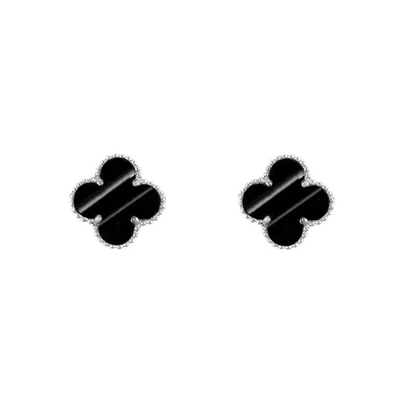[Royal]CLOVER SILVER 15MM EARRINGS COLLECTION