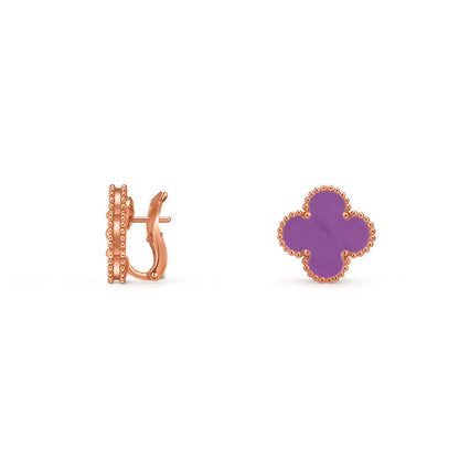 [Royal]CLOVER 15MM MOP EARRINGS COLLECTION