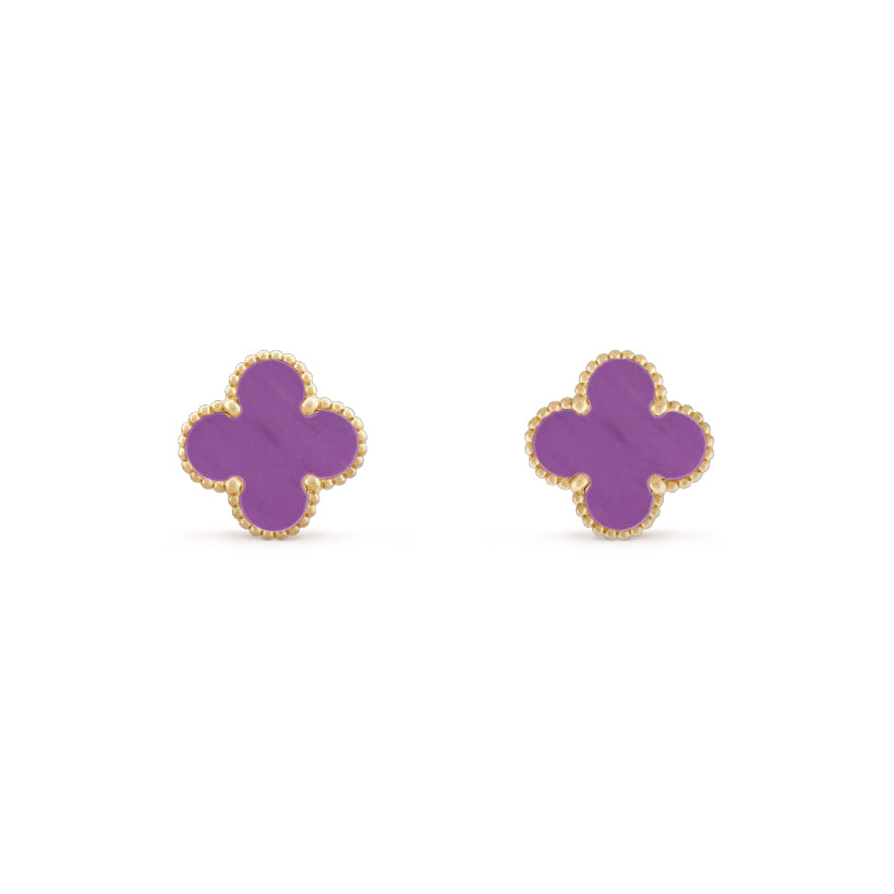 [Royal]CLOVER 15MM EARRINGS COLLECTION