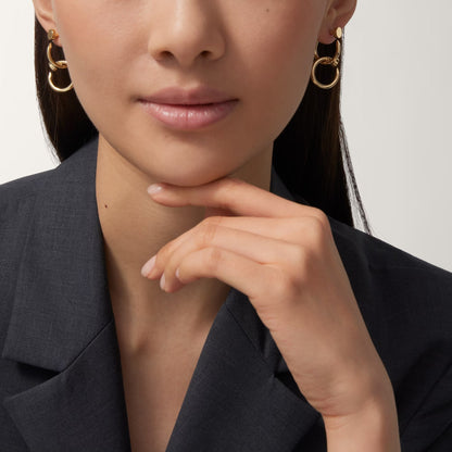 [Royal] JUSTE NO DIAMOND DOUBLE EARRINGS