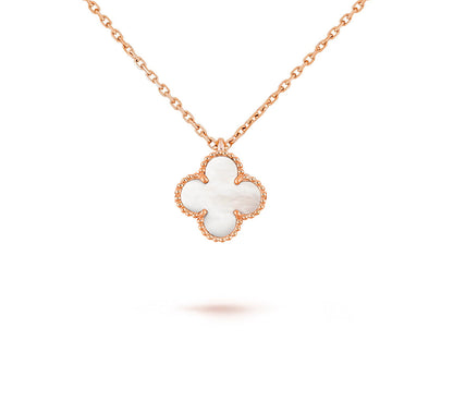 [Royal]CLOVER MINI 9.5MM CARNELIANS NECKLACE COLLECTION