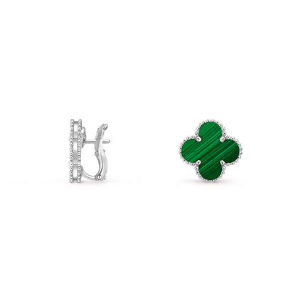 [Royal]CLOVER SILVER 15MM MOP EARRINGS COLLECTION