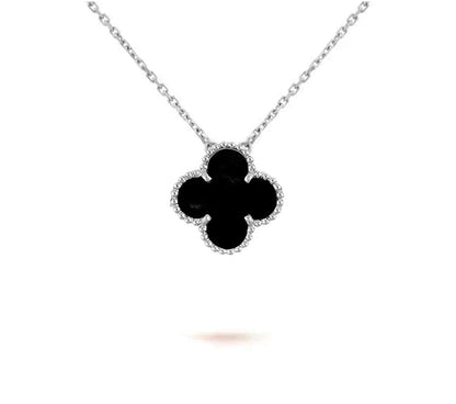 [Royal]CLOVER 15MM NECKLACE SILVER COLLECTION