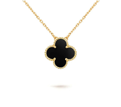 [Royal]CLOVER 15MM SINGLE FLOWER NECKLACE COLLECTION
