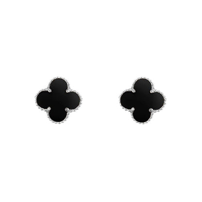 [Royal]CLOVER SILVER 15MM EARRINGS COLLECTION