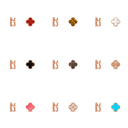 [Royal]CLOVER 15MM MOP EARRINGS COLLECTION