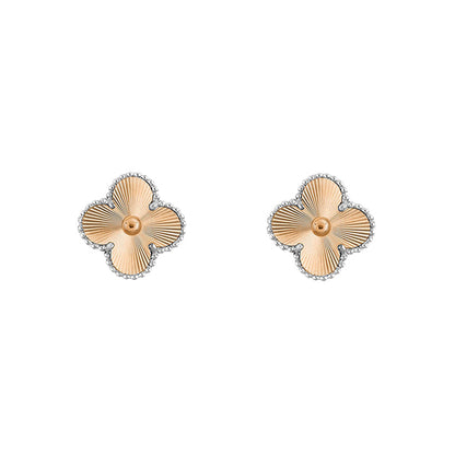 [Royal]CLOVER SILVER 15MM EARRINGS COLLECTION