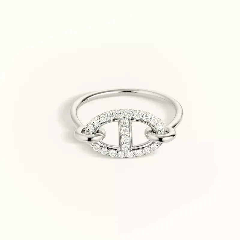 [Royal Jewellery]RONDE SMALL SILVER DIAMOND RING
