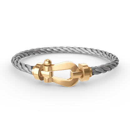 [Royal Jewellery]FORCE LARGE HORSESHOE NO DIAMOND BRACELET GOLD