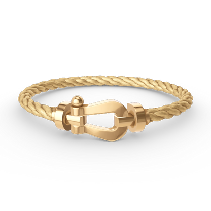 [Royal Jewellery]FORCE LARGE HORSESHOE NO DIAMOND BRACELET GOLD