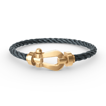 [Royal Jewellery]FORCE LARGE HORSESHOE NO DIAMOND BRACELET GOLD