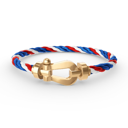 [Royal Jewellery]FORCE LARGE HORSESHOE NO DIAMOND BRACELET GOLD