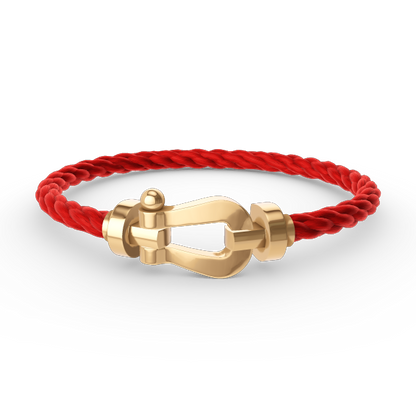 [Royal Jewellery]FORCE LARGE HORSESHOE NO DIAMOND BRACELET GOLD