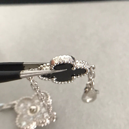 [Royal Jewellery] CLOVER 5 MOTIF ONYXS BRACELET COLLECTION