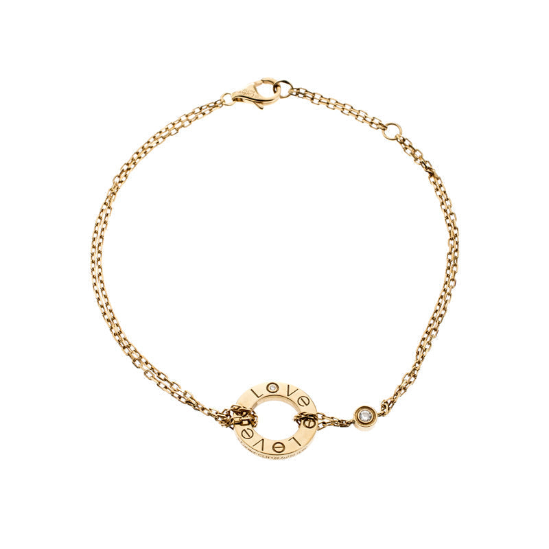 [Royal Jewellery]LOVE BRACELET 2 DIAMOND