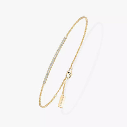 [Royal Jewellery]Diamond Thin Bangle 0.15ct My Twin Toi & Moi
