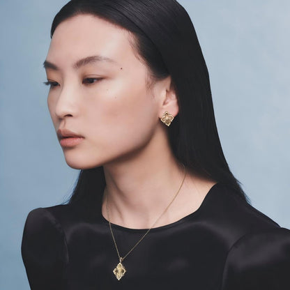 [Royal JEWELRY] OPERA TULLE ENAMEL NECKLACE