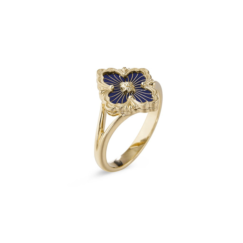 [Royal JEWELRY] OPERA TULLE  RING WITH  ENAMEL BACKGROUND