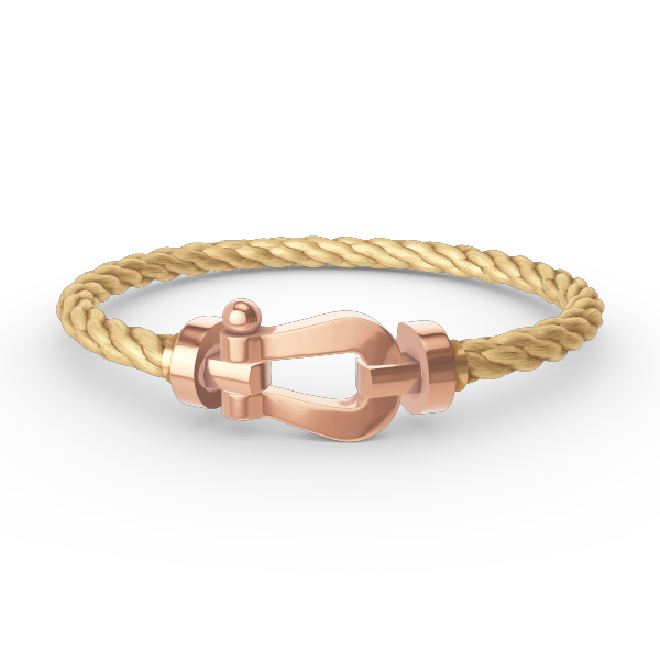 [Royal Jewellery]FORCE LARGE HORSESHOE NO DIAMOND BRACELET ROSE GOLD