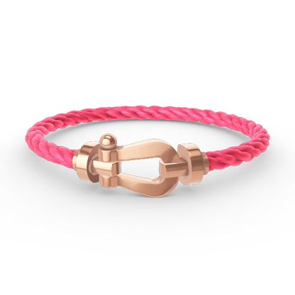 [Royal Jewellery]FORCE LARGE HORSESHOE NO DIAMOND BRACELET ROSE GOLD