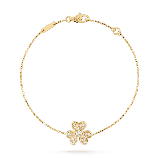 [Royal Jewellery]FRIVOLE GOLD FLOWER DIAMOND BRACELET