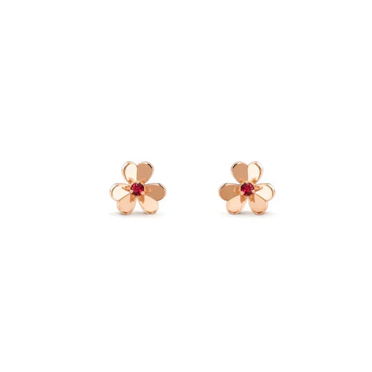 [Royal Jewellery]FRIVOLE  FLOWER PINK EARRINGS