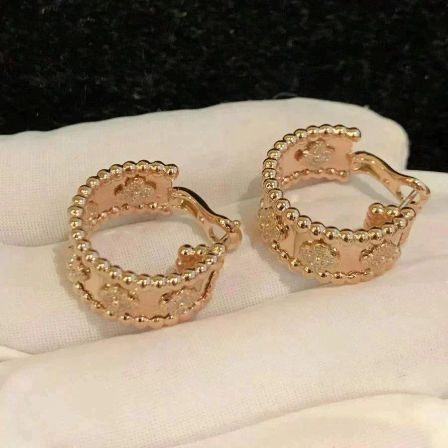 [Royal Jewellery]PERLEE DIAMOND EARRINGS