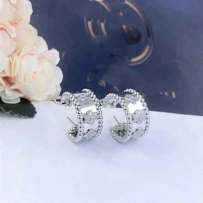 [Royal Jewellery]PERLEE DIAMOND EARRINGS