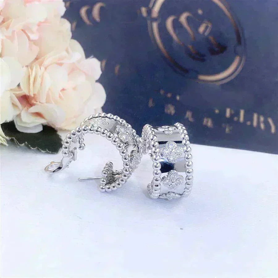 [Royal Jewellery]PERLEE DIAMOND EARRINGS