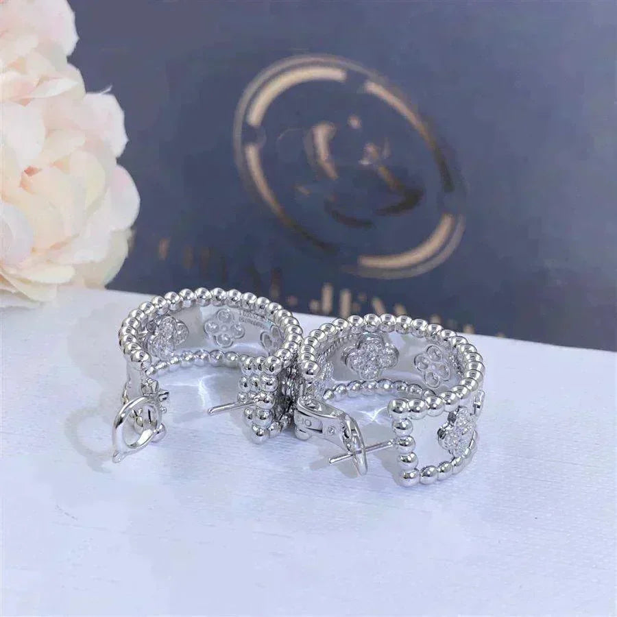 [Royal Jewellery]PERLEE DIAMOND EARRINGS